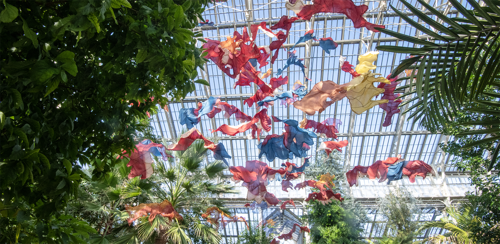 Between Earth and Sky is a large-scale art installation by Nnenna Okore