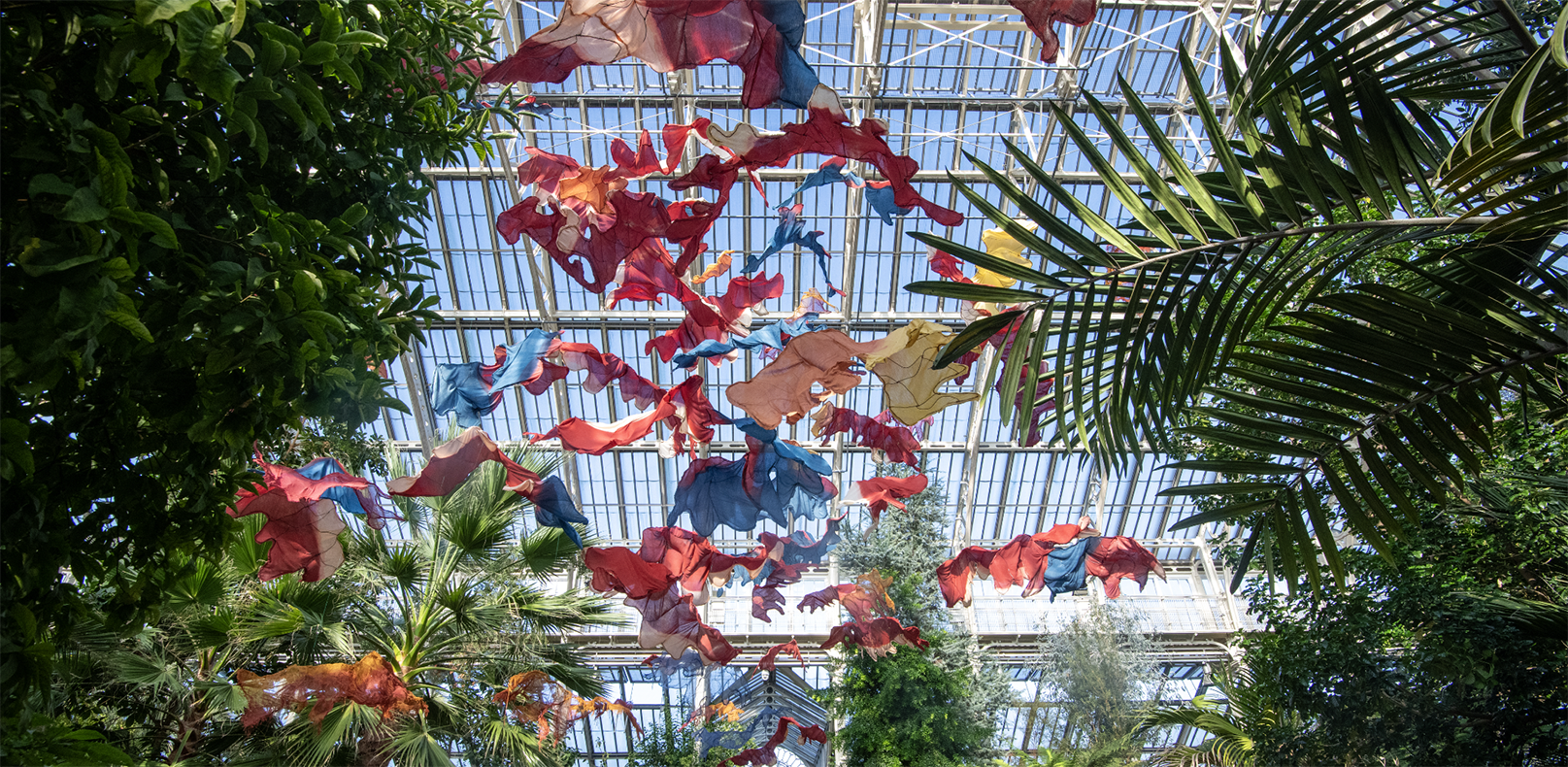 Between Earth and Sky is a large-scale art installation created by Nnenna Okore